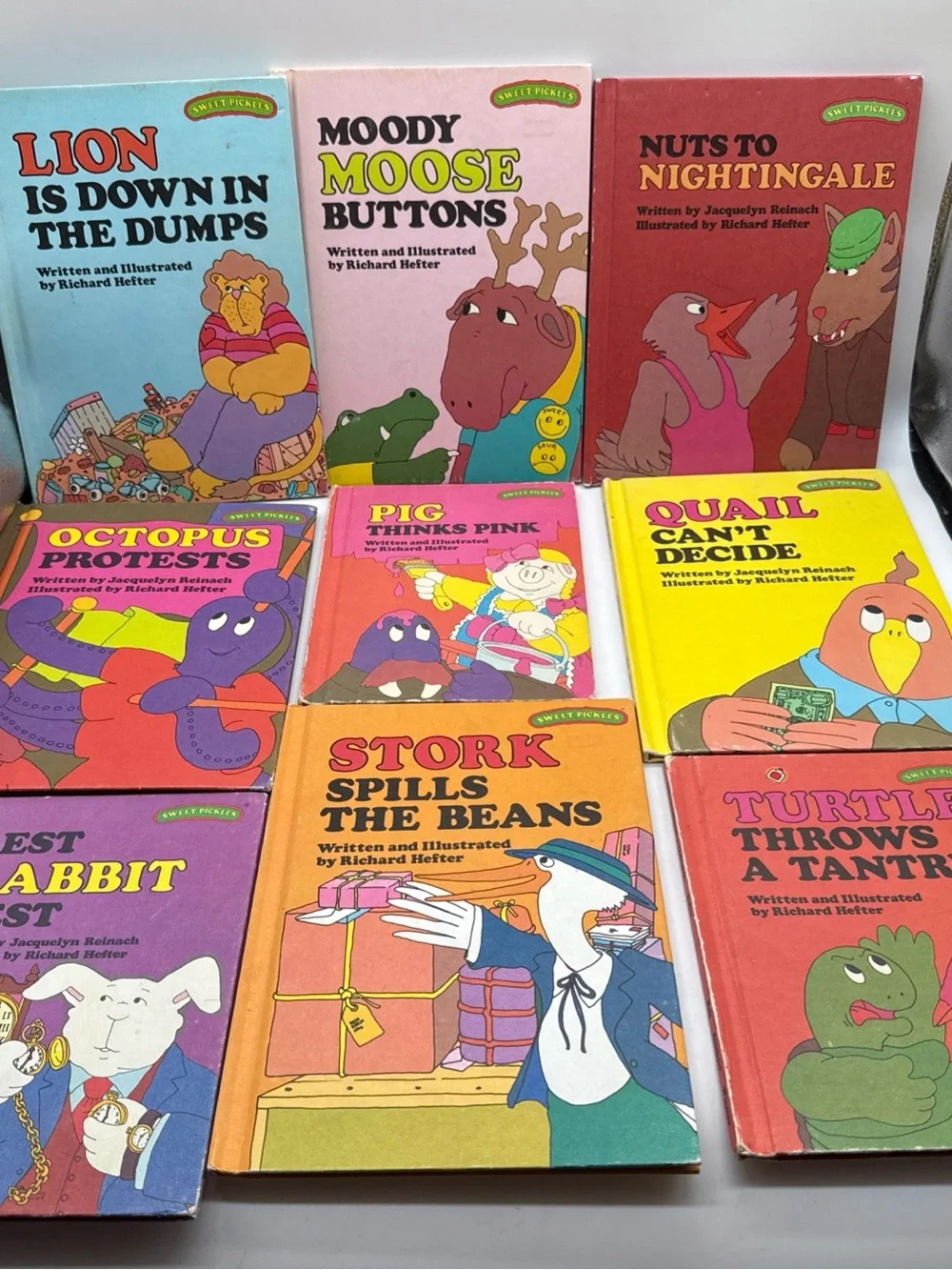 Lot Of 26 Vintage 80s Sweet Pickles Books Excellent Condition Mix Big Small A-Z